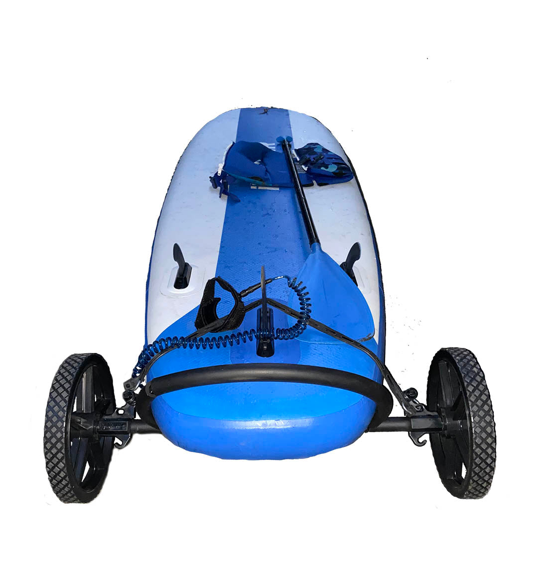 EVOLUTION-X - Inflatable and wide Paddle Boards BIke Trailer - Extended axle